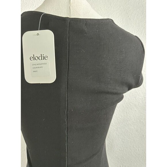 Elodie by Reformation Gray Sleeveless Midi S Dress - Picture 5 of 9